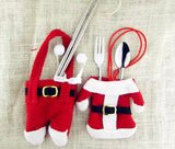AKIS HOME Ensemble de couteaux et fourchettes de Noël (4 pièces)