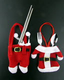 AKIS HOME Ensemble de couteaux et fourchettes de Noël (4 pièces)