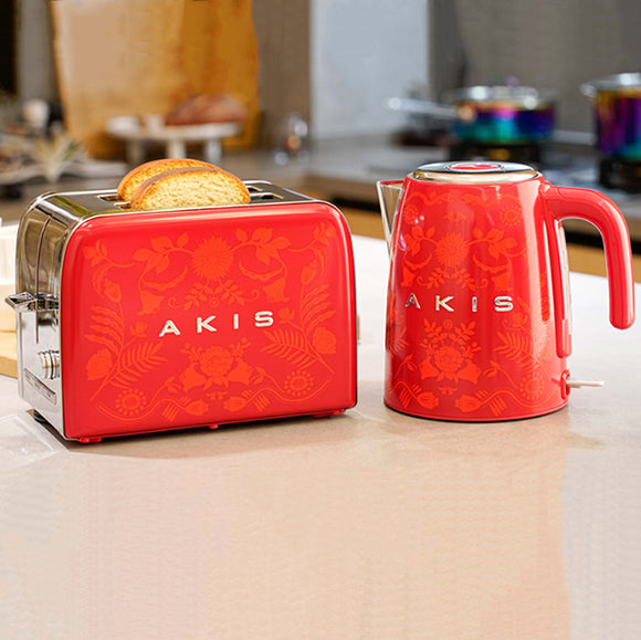 AKIS La Fête Design Toaster-Wasserkocher Set