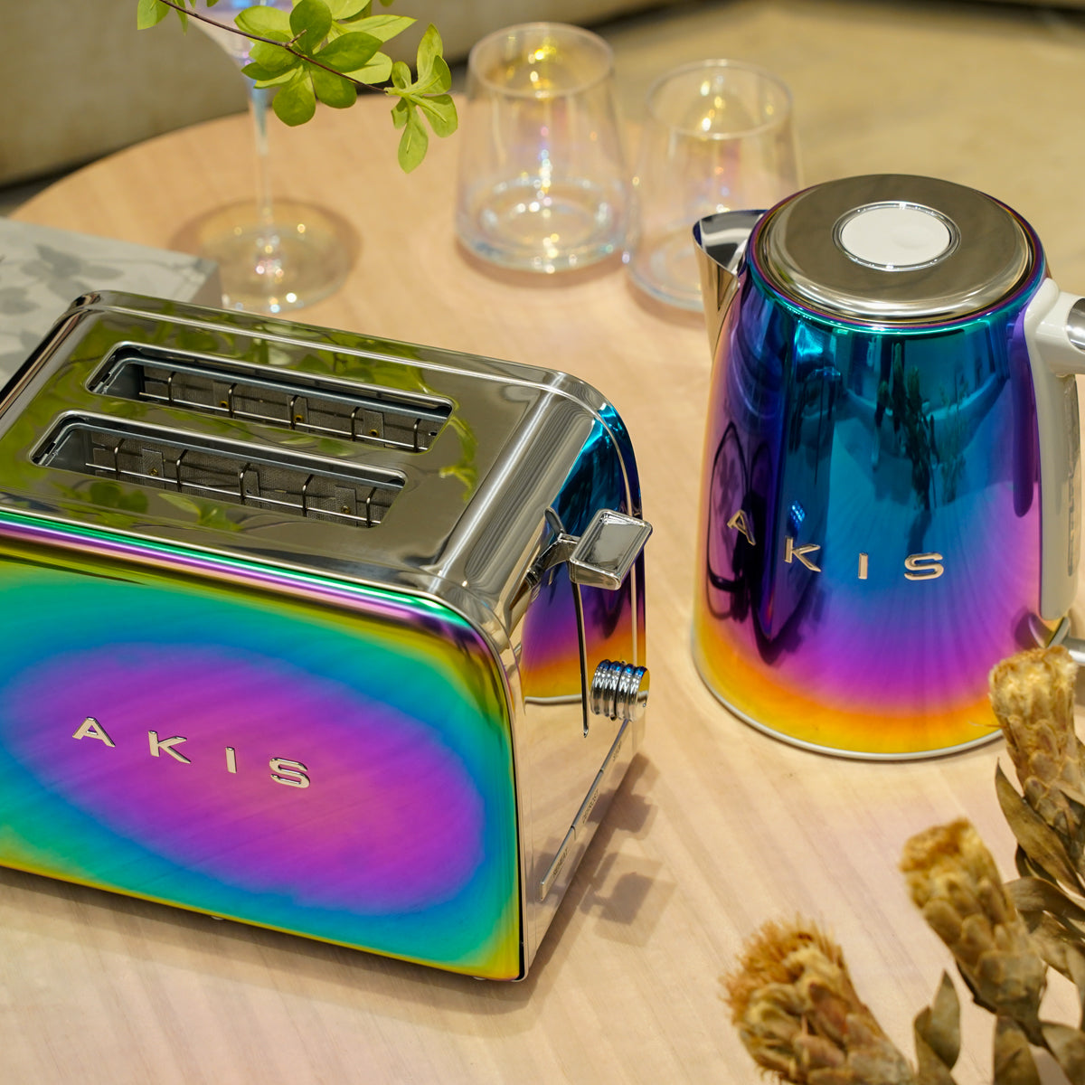 AKIS La Fête Design Toaster-Wasserkocher Set – AKIS-Shopping