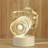 AKIS HOME 3D lamp for children night light gift table lamp party decoration
