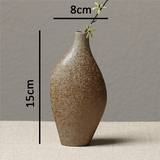 Keramik Design Vase Vase Braun Schöne Dekoration Geschenk Kreative Weihnachtsgeschenk Einfache Geschenkdekoration style 2 Größe