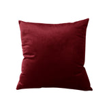 AKIS HOME Pack of 2 cushion covers velvet 45x45 cushion cover sofa cushion decoration single colour