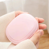 AKIS HOME Hand Warmer USB Rechargeable Portable Pocket Reusable Pink