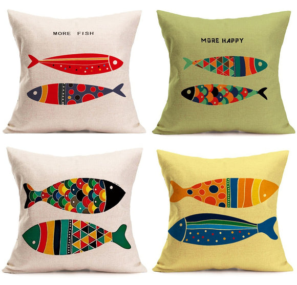 AKIS HOME cushion cover 45x45cm set of 4