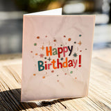 AKIS HOME 3D Greeting Card Birthday Cake