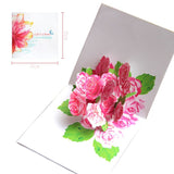 AKIS HOME 3D Greeting Card Bouquet