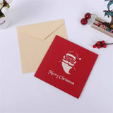 AKIS HOME 3D Greeting Card Santa Claus