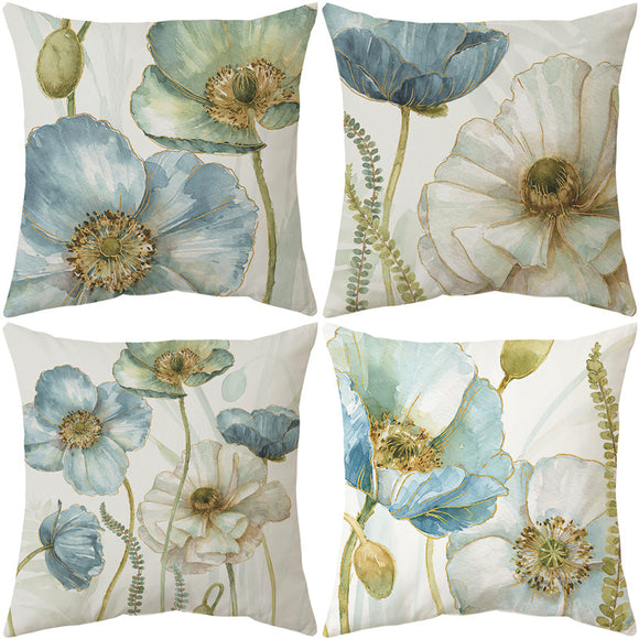 Housse de coussin AKIS HOME 45x45cm lot de 4