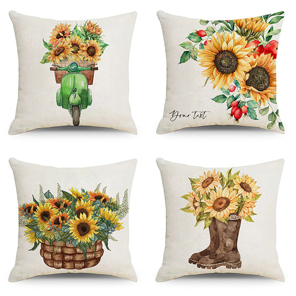 AKIS HOME cushion cover 45x45cm set of 4