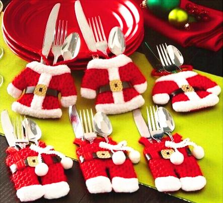 AKIS HOME Christmas knife and fork set (4 pieces)