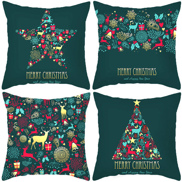 AKIS HOME Christmas pillow set 4 pieces