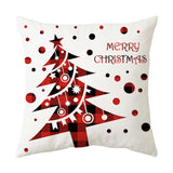 AKIS HOME Christmas Pillow Set 45 x 45 cm 4pcs Red