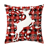 AKIS HOME Christmas Pillow Set 45 x 45 cm 4pcs Red