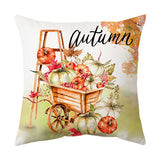 AKIS HOME Pillowcase 4pc Set 45 x 45 cm Pumpkin