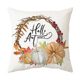 AKIS HOME Pillowcase 4pc Set 45 x 45 cm Pumpkin