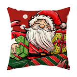 AKIS HOME housse de coussin 45x45cm Lot de 4 coussins de Noël