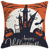 AKIS HOME Kissenbezug 4-teiliges Set 45 x 45 cm Halloween