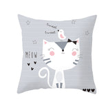 AKIS HOME Pillowcase 4-piece set 45 x 45 cm Anime cat