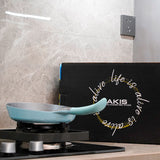 AKIS - LE MACARON set de cuisine en fonte d'aluminium 2 pcs. Casserole Ø20+casserole Ø28 Bleu