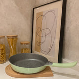 AKIS - LE MACARON cast aluminum kitchen set 3 pcs. Pot+pans Green