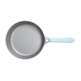 AKIS - LE MACARON Pfanne aus Aluminiumguss Blau Ø28 28cm Langer Griff Antihaftpfanne Aluminiumlegierung Punkt Innenbratpfanne Bratpfanne Bratpfanne Geschirr nagel neu 28 pfanne