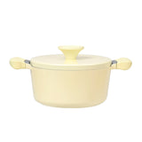 AKIS - LE MACARON Cast Aluminum Pot Yellow Ø20