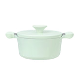 AKIS - LE MACARON Cast Aluminum Pot Green Ø20