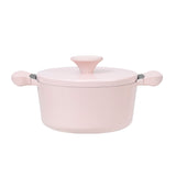 AKIS - LE MACARON Cast Aluminum Pot Pink Ø20