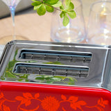 AKIS HOME La Fête Design toaster, vintage red