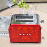 AKIS HOME La Fête Design Toaster, vintage rot