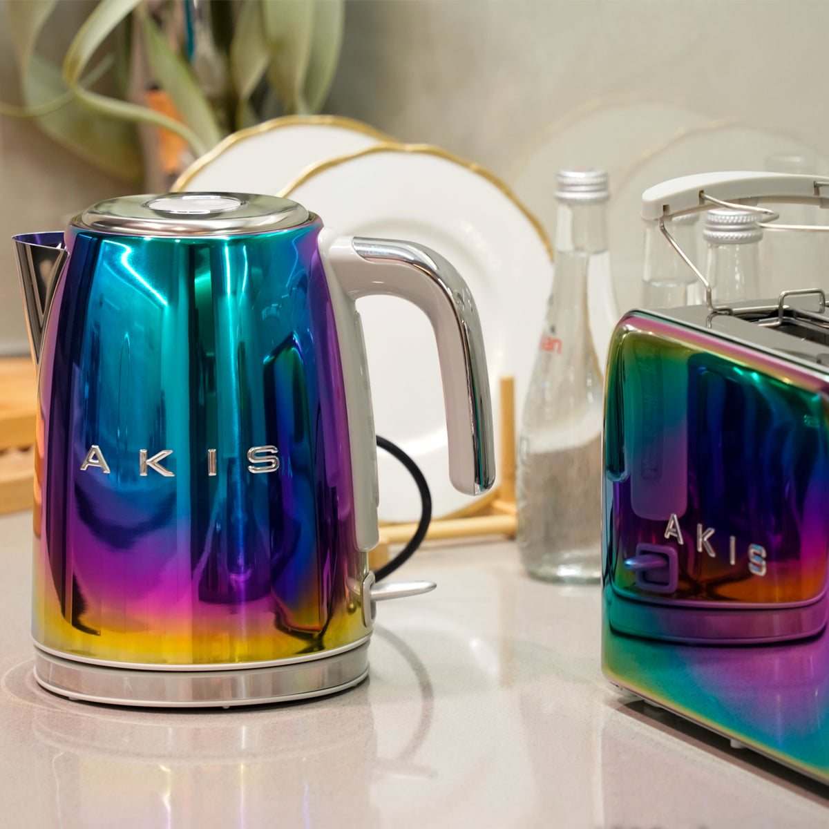 AKIS La Fête Design Toaster-Wasserkocher Set – AKIS-Shopping