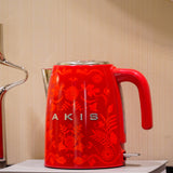 AKIS HOME La Fête Design kettle, red