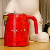 AKIS HOME Bouilloire La Fête Design, rouge