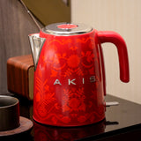 AKIS HOME La Fête Design kettle, red