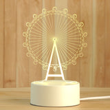 AKIS HOME lampe 3D pour enfants veilleuse cadeau lampe de table décoration de fête