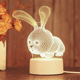 AKIS HOME 3D lamp for children night light gift table lamp party decoration