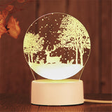 AKIS HOME 3D lamp for children night light gift table lamp party decoration