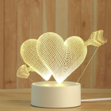 AKIS HOME lampe 3D pour enfants veilleuse cadeau lampe de table décoration de fête