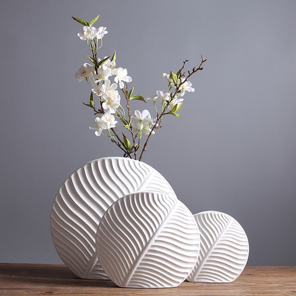 AKIS HOME Vase Art Déco Moderne