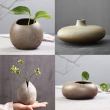 AKIS HOME Modern Decorative Art Vase Vintage Style Ceramic Vase Planters Pot