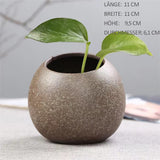 AKIS HOME Modern Decorative Art Vase Vintage Style Ceramic Vase Planters Pot