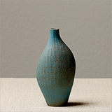 Keramik Design coole Vase blau Dekoration Geschenk Weihnachtsgeschenk blau einfache und exquisite Dekoration vase 2