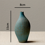 Keramik Design coole Vase blau Dekoration Geschenk Weihnachtsgeschenk blau einfache und exquisite Dekoration vase 2 Größe