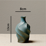 Keramik Design coole Vase blau Dekoration Geschenk Weihnachtsgeschenk blau einfache und exquisite Dekoration vase 3 Größe